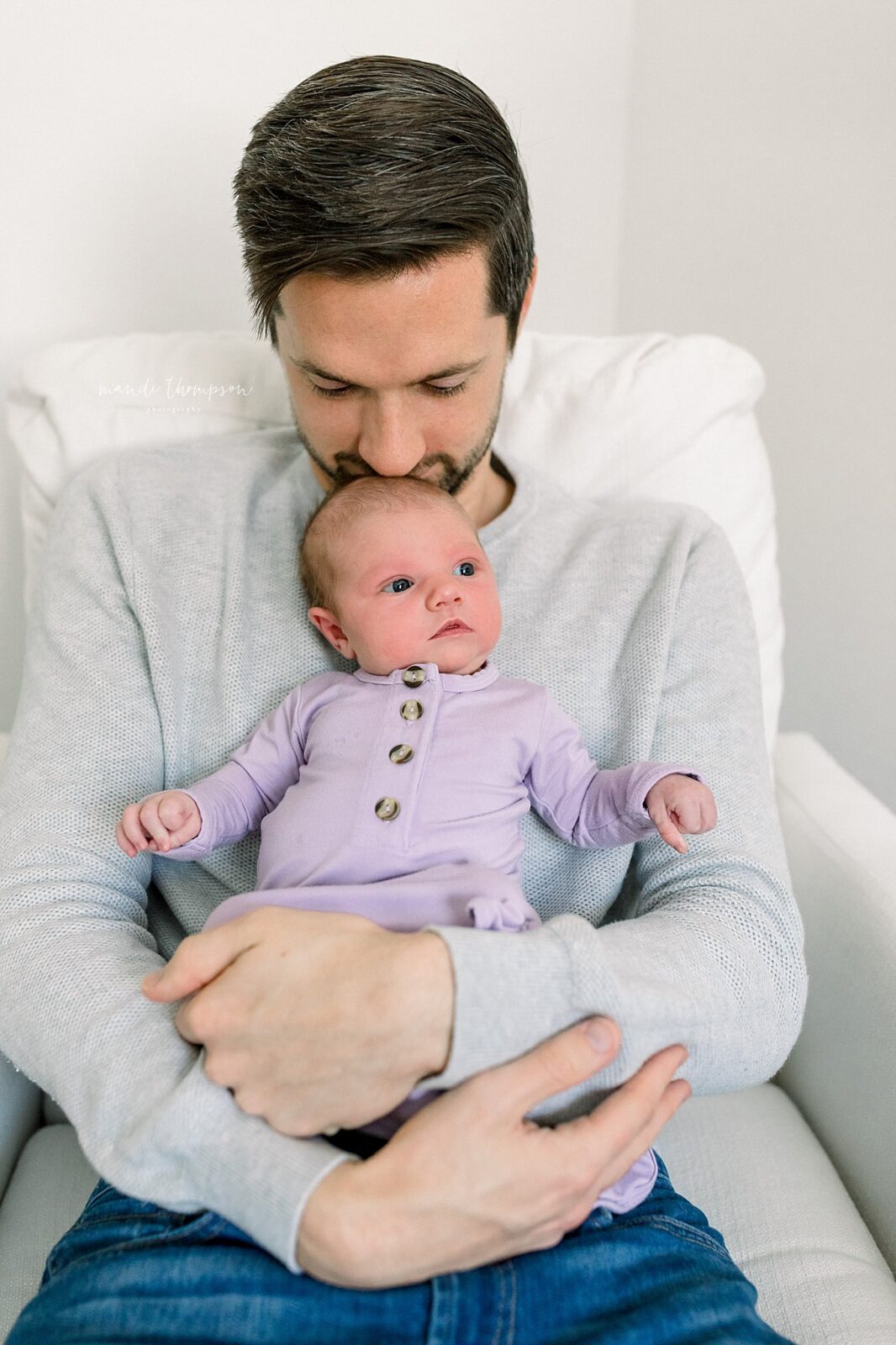 New dad and sweet baby girl