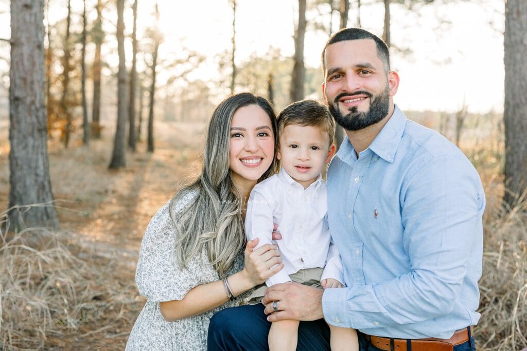 parents and children outdoors in Katy TX