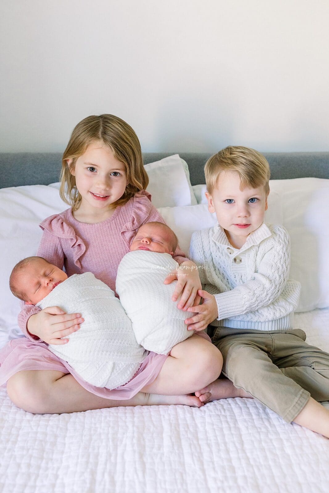 Cozy in-home newborn session with natural light Katy TX